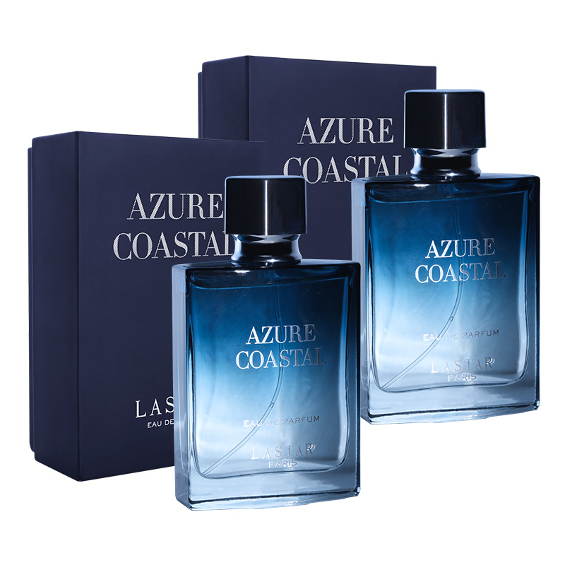 Home Fragrance Gift - Perfume para Hombre LASTAR, Dos Botellas