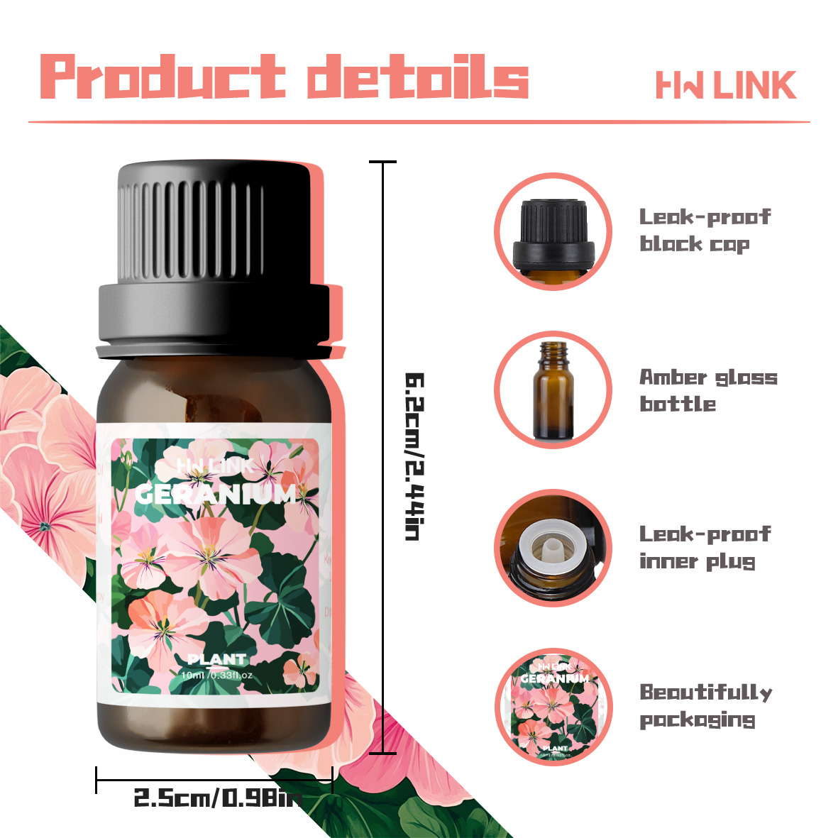 Aceites Esenciales de Geranio  - Home Fragrance Gift reseña y precio