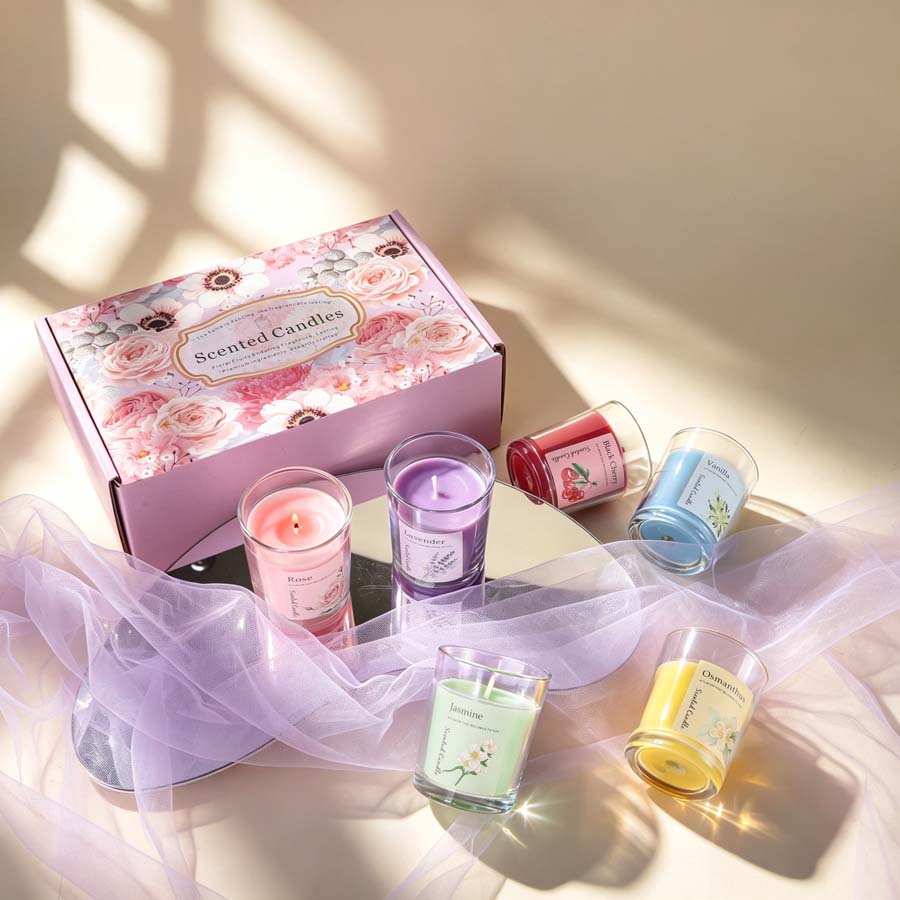 Set de Regalo de Velas Aromáti - Home Fragrance Gift reseña y precio